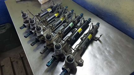 Рулевая рейка Hyundai solaris 1. Kia rio 3