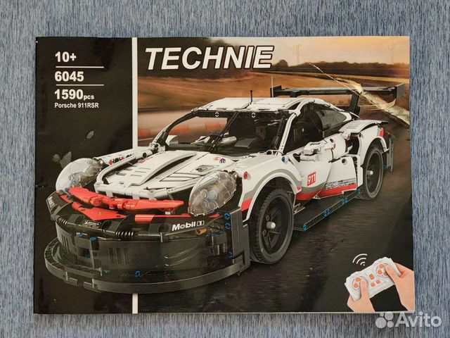 Новый Porsche 911 RSR (аналог Lego 42096)