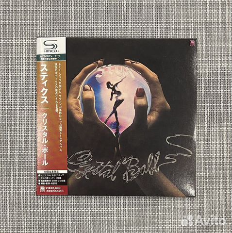 Styx Crystal Ball SHM-CD Japan Mini LP CD
