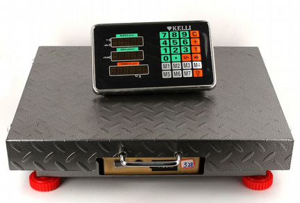 Весы напольные беспроводные электронные 300кг