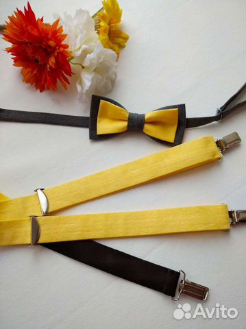 Галстук-Бабочка+подтяжки