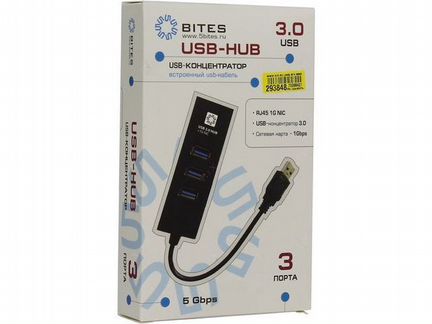 Разветвитель-Концентратор USB 5bites UA3-45-04BK