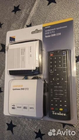 Цифровой тв тюнер DVB-T/T2 Tesler DSR-220