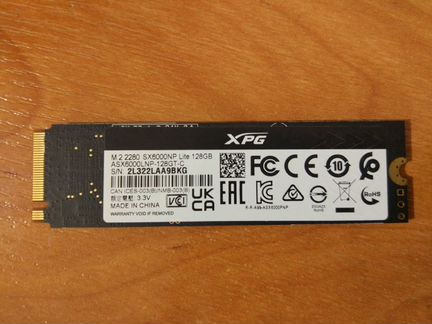 SSD M.2 диск 128gb