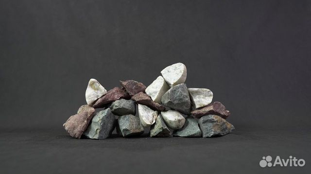 Банный камень Микс колотый