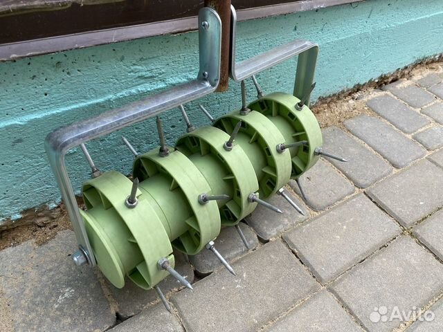 Аэратор для газона ручной купить в Москве | Товары для дома и дачи | Авито