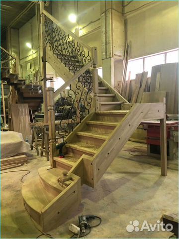 Лестница из дерева / Изготовление лестниц