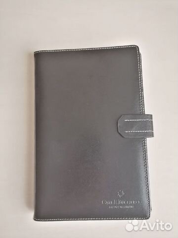 Брендовый кожаный блокнот