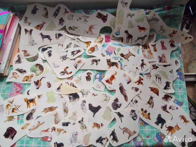 Наклейки много 2д/3д