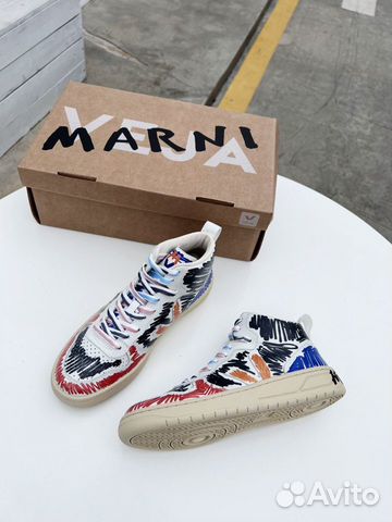 Кроссовки Veja x Marni High