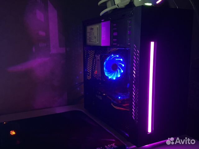 Игровой i7-7700/rx570/8gb/256gb ssd