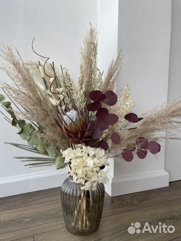 Сухоцветы. Букеты и композиции