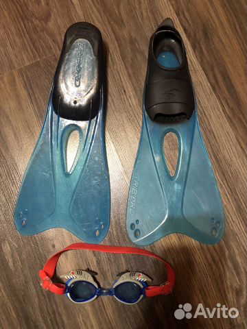 Ласты и очки