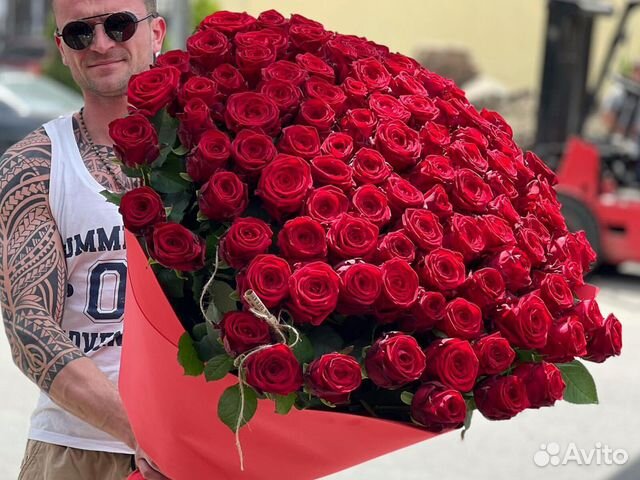 101 роза 51 роза 35 25 букет роз Цветы Доставка