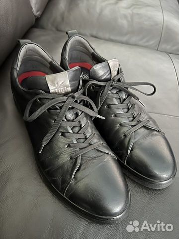 Мужские кожаные ботинки 46