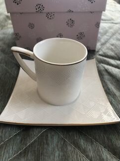 Кофейная чашка с блюдцем