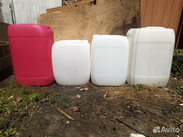 Канистры 10л, 20л, 25л, 30л, 60л, еврокубы, бочки