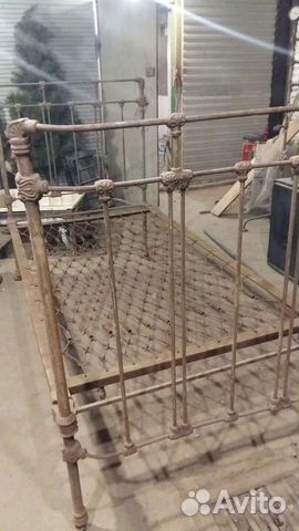 Кровать старинная.металл