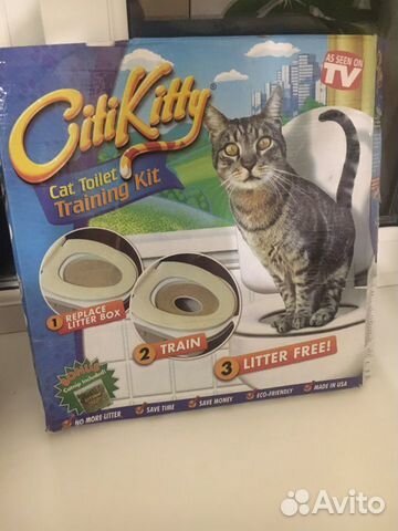 Система приучения котов к унитазу
