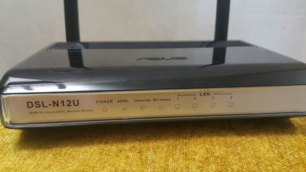 Модем роутер asus DSL-N12U Wereless-N adsl