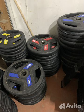 Диски Олимпийские полиуретановые Fitness Division