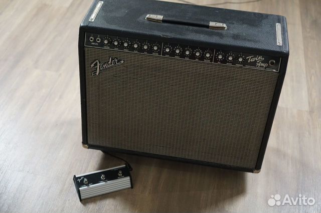 Комбо-усилитель Fender Twin Amp+Footswitch. Обмен