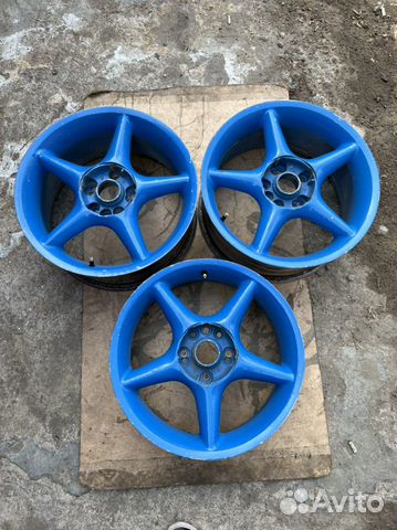 Диски work ryver r17 4 114.3 Et 35 7j8j Galant