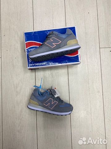 Кроссовки new balance 574 classic замшевые 36/40