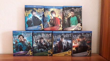 Гарри Поттер 8 фильмов Blu ray