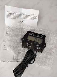 Тахометр для лодочного мотора, счётчик моточасов