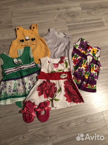 Вещи пакетом на девочку