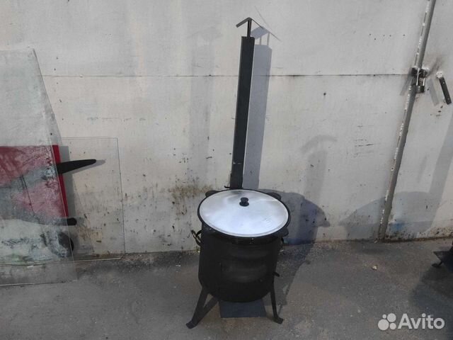 Казан 16л с печью+шумовка