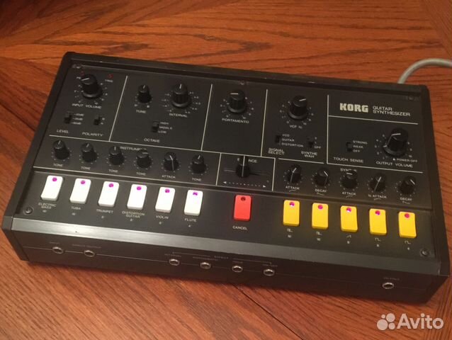 Korg guitar synthesizer x-911