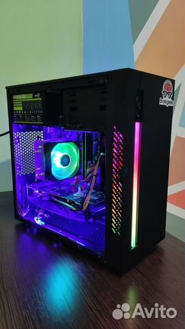 Игровой компьютер Xeon 1230v2, RX 580 8Gb