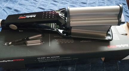 BAB 2469TTE плойка волна тройная Babyliss Pro