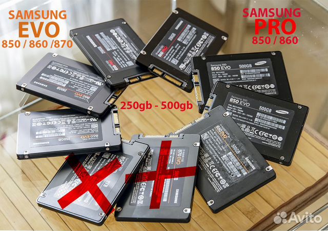 SSD Samsung 850 / 860 / 870 EVO / PRO 250GB -500GB