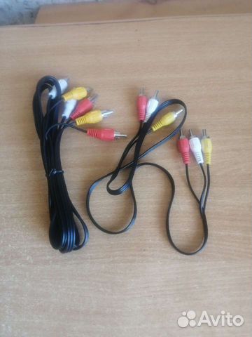 Кабель 3rca тюльпаны