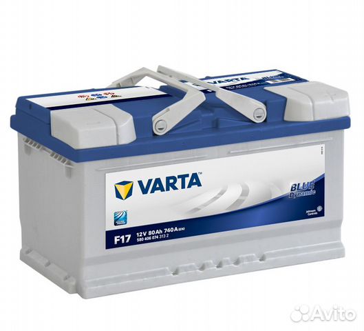 Аккумулятор Varta blue 80 а/ч