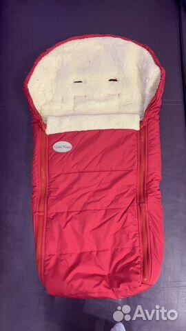 Меховой конверт в коляску овчина New Classic зима