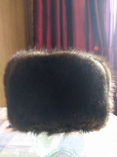 Мужская шапка норковая