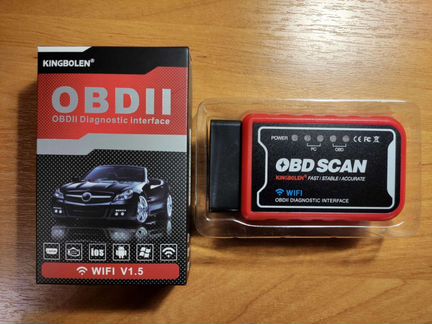 WI-FI сканер elm327 v 1.5 OBD2
