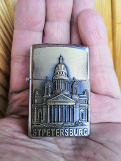 Зажигалка Санкт-Петербург (типа Zippo)