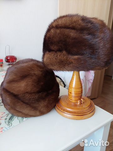 Шапка норковая женская бу