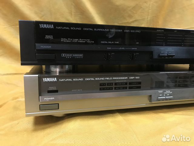 Процессор Yamaha natural sound dsr-100 + dsp-100