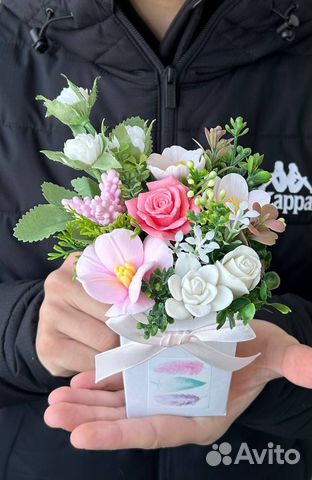 Розы из мыла от magic soap and flowers