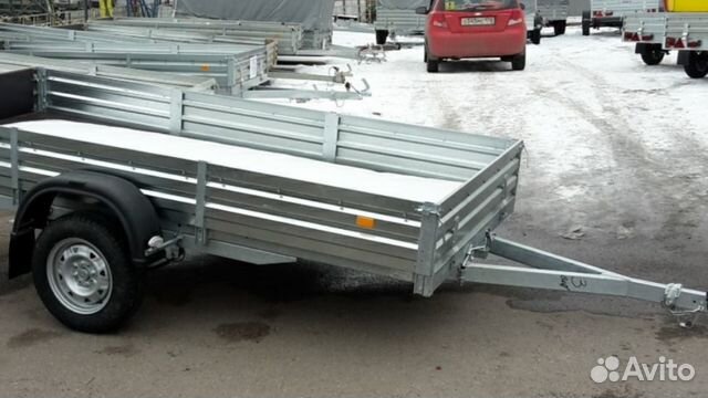 Прицеп 345х137 с держателем вилки Е