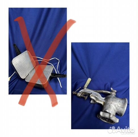 Вафельница/мясорубка СССР