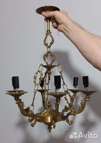 Люстра времен СССР