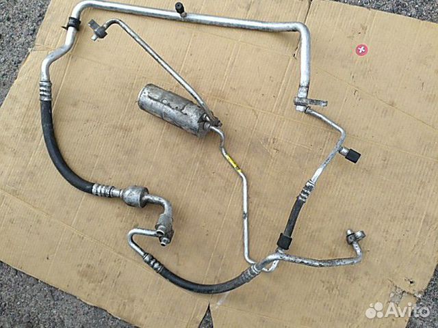 Opel Vectra C трубки компрессора кондиционера