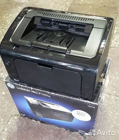 Принтер HP laserjet p1102w с wi-fi